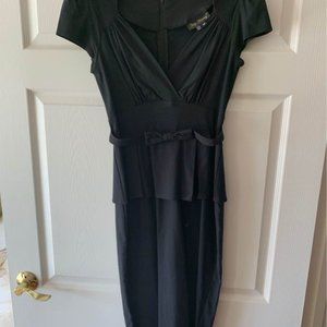 UNIQUE LBD w. BOW BELT
